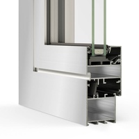 Schüco Fenster, Aluminium-Fenster AWS 50.NI, Weiß RAL 9016, 500 x 500 mm, 1-teilig festverglast, online nach Maß