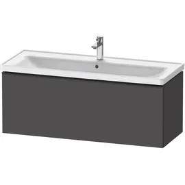 Duravit Waschtischunterschrank 1 Auszug 118,4 x 44,0 x 45,2 cm Graphit Matt
