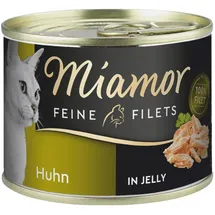 Miamor Feine Filets in Jelly Huhn 12 x 185 g