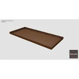 Gutta Valenta 160 x 70 x 6 cm Dunkelbraun