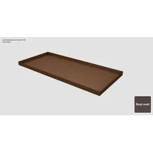 Gutta Valenta 160 x 70 x 6 cm Dunkelbraun