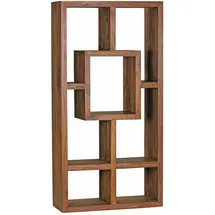 KADIMA DESIGN MUMBAI Bücherregal 90 x 180 cm Braun