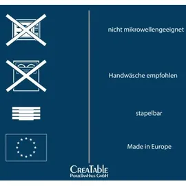 CreaTable Maria Theresia Kaffeeservice 18-tlg. weiß