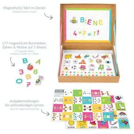 Trendhaus ABC Champions Mini-Magnettafel für Kinder, - 183-teilig