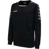 hummel Authentic Training Sweat Sweatshirt Black/White, 140