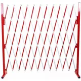 MCW Schutzgitter B34 36 - 300 cm Rot/Weiß Aluminium
