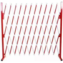 MCW Schutzgitter B34 36 - 300 cm Rot/Weiß Aluminium