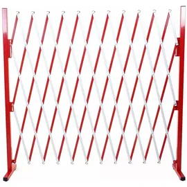 MCW Schutzgitter B34 36 - 300 cm Rot/Weiß Aluminium