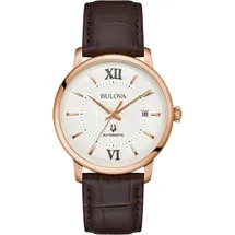 BULOVA Hudson Automatik Leder 97 mm 97B225