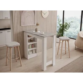 Stolkom Bartisch MOJITO 0 x 0 cm Grau/Weiß