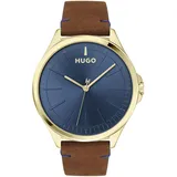 Hugo Boss Hugo Herren-Uhren Analog Quarz Braun Braun 32012716