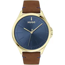 Hugo Boss Hugo Herren-Uhren Analog Quarz Braun Braun 32012716