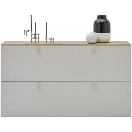 DIETER KNOLL Hängeschuhschrank Eiche, Sand, Eiche, furniert 140x79x28 cm Typenauswahl, Beimöbel erhältlich, hängend, Garderobe, Schuhschränke