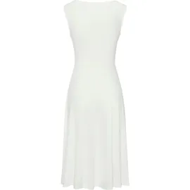 LASCANA Midikleid Weiß 42