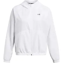 Under Armour SportStyle Windbreaker Jacke Damen 100 white/black L