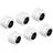 Alphacool Eiszapfen PRO 16mm HardTube Fitting G1/4 - White, Verbindung - weiß, 6er Pack Fittings