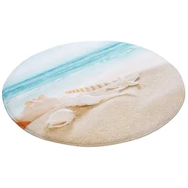 OTTO home Badematte Strand Beige Ø 80 cm