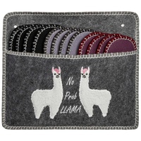 Onvaya ONVAYA® ABS Gästepantoffel | No Prob Llama | 6er Set | Antirutsch Sohle | Hausschuhe | Filzpantoffel | Gr. 36-45 | verschiedene Farben | Gästehausschuhe