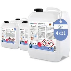microactiv® Microactiv Ultraschallreiniger 4 x 5 l