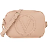 Valentino Covent Camera Bag Umhängetasche Kunstleder Beige