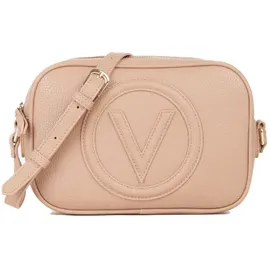 Valentino Covent Camera Bag Umhängetasche Kunstleder Beige
