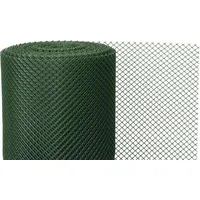 Proregal Drahtzaun, Drahtnetz 3, 1000/10mm, 300g/m2, grün, Kunststoff, Pack.