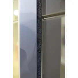 WIMEX Schwebetürenschrank »Ancona by fresh to go« mit Akustiklamellen Optik in 3D schwarz