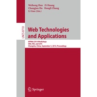Springer Web Technologies and Applications Kartoniert (TB)