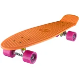 Ridge PB-27-Orange-Pink Skateboard, Orange/Pink, 69 cm