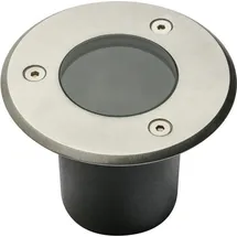 Gtv Bodeneinbaustrahler Edelstahl 7,0 cm GU10 IP67 mehrfarbig