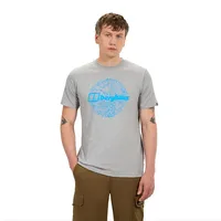 Berghaus Map of The Toon Tee, grey marl bci