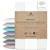 Formesse Kissenbezug Bella Donna 40 x 80 cm Wollweiss