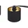 Trio Tommy 4-flg. schwarz matt/schwarz