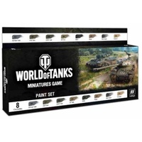 Vallejo VAL70245 Farb-Set, World of Tanks, Mehrfarbig, 1 Count (Pack of 1)