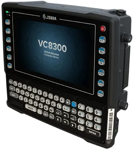 Mobiler Fahrzeug Computer Zebra VC8300 - 8 Zoll Touchscreen, kapazitiv, Qwerty-T...