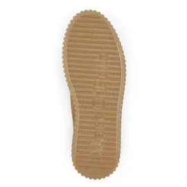 Marc O'Polo "mit markanter Rillen-Plateausohle", Damen, Gr. 41, beige, Obermaterial: 100% Leder (Rind), unifarben, Schuhe Stiefelette
