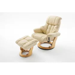 Relaxsessel Calgary - Creme - Natur