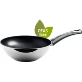 Berndes Stielwok 28 cm, Edelstahl, poliert - Injoy® PFAS-frei