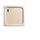 Kaldewei Duschplan Duschwanne 440348040030 90x90x6,5cm, mit Träger, bahamabeige