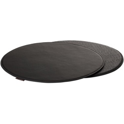Fritz Hansen - Serie 7 Leder Sitzkissen, schwarz