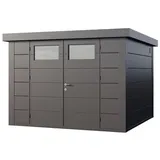 Telluria Metallgerätehaus Classico 3030 granitgrau/anthrazit