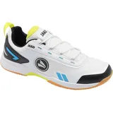 Jako Flow II ID Herren Weiß/Skyblue/Neon Gelb 42