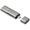 PNY R-TC-UA-3N1E01-RB Externer Speicherkartenleser USB-C® (USB 3.2 Gen 1) Metallic