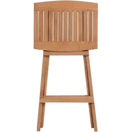 vidaXL Klappbare Barhocker 4 Stk. Massivholz Teak