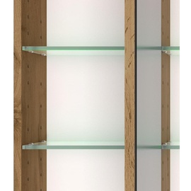 Held Spiegelschrank Manchester LED 3 Türen 100x64x20 cm