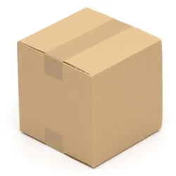 KK Verpackungen 25 Faltkartons 200x200x200 mm - Kartons braun 1 wellig
