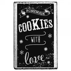 SALE - Vintage Stempel "Homemade Cookies with love"