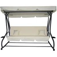 Pure Home & Garden 4 Sitzer Hollywoodschaukel Miksa Natur