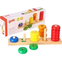GoKi Sortierspiel Lerne Zählen inkl. Ringen (58941)