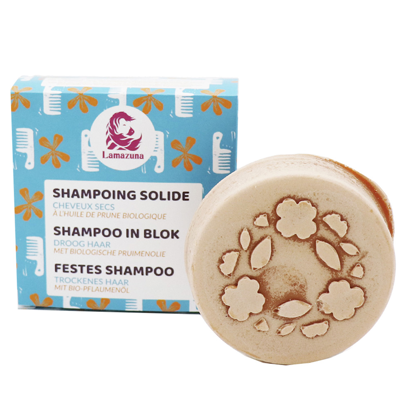 Lamazuna Festes Shampoo Pflaume/Geranie 70 g